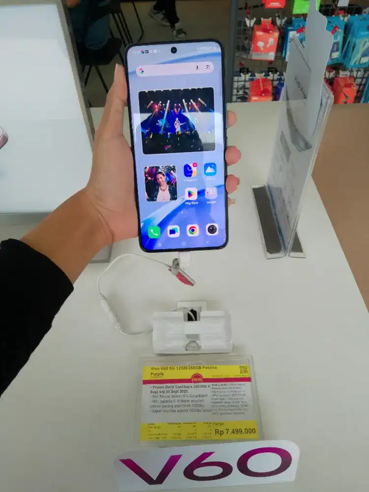 SEGAMPANG ITU CICILAN VIVO V60 PROMO 0% DAN FREE 1-2X ANSURAN