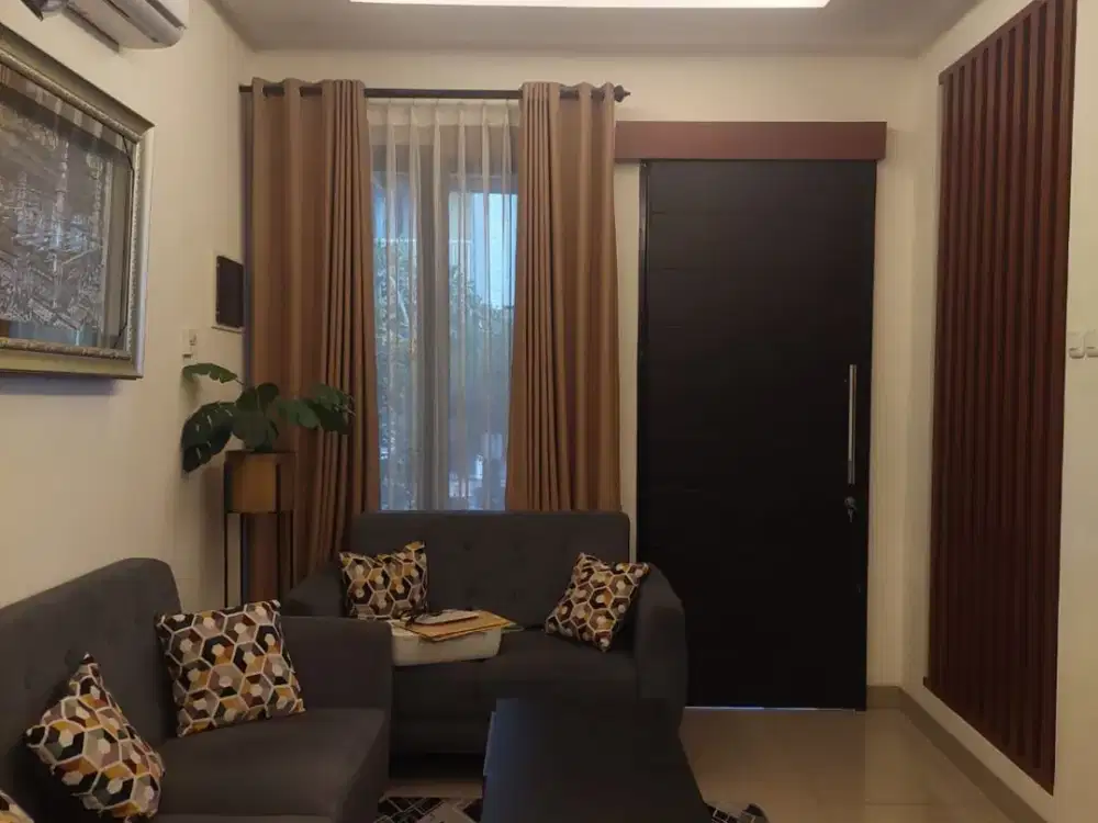 Dijual Rumah 2 Lantai Full Renov di Cluster Harapan Indah 2