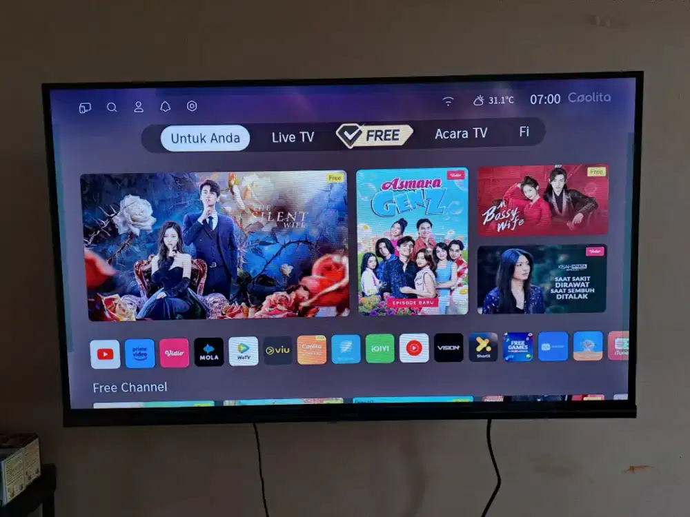 Smart tv coocaa 32inch 32S3U