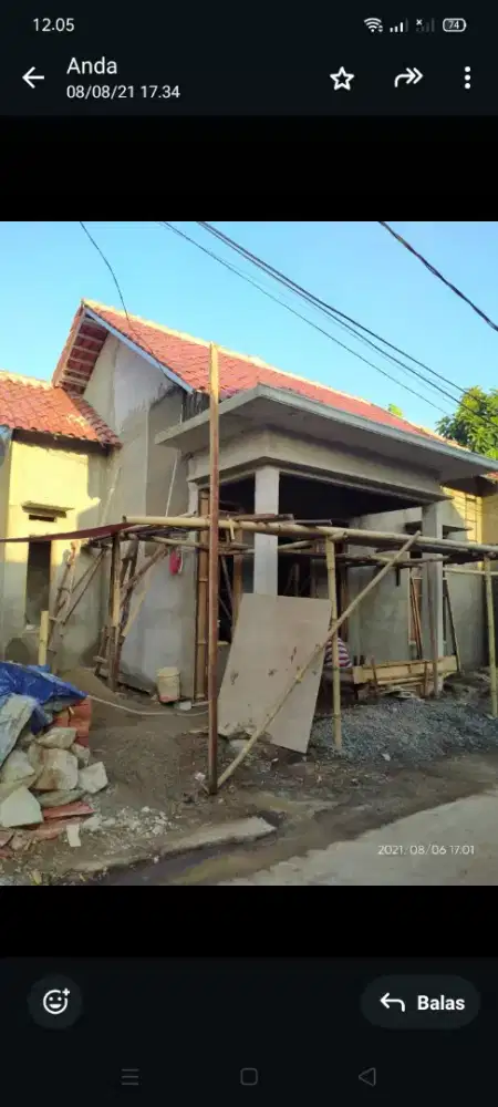 Bangunan renovasi / jada