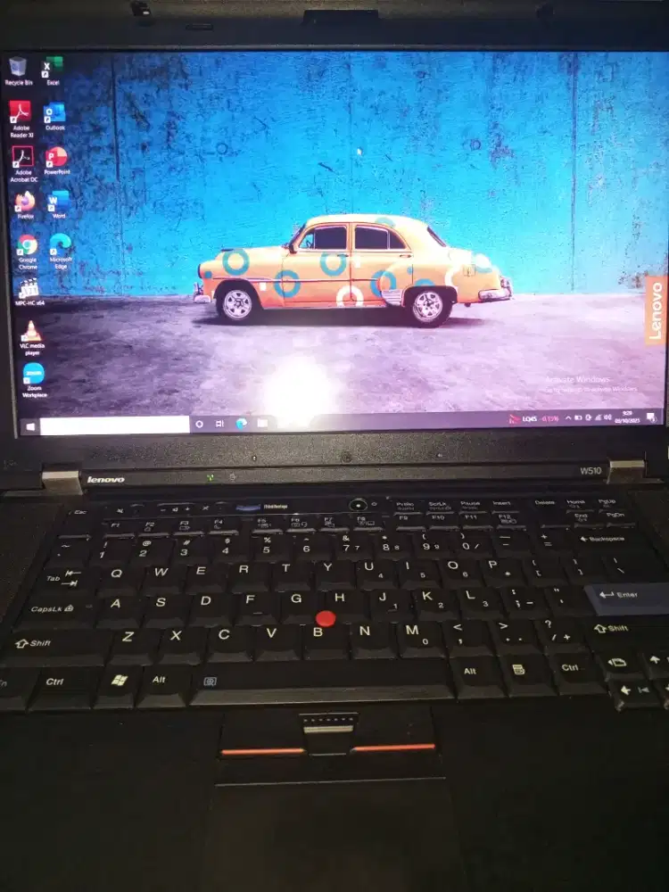 Lenovo thinkpad W510, core i7, RAM 12 GB + tas ransel ori