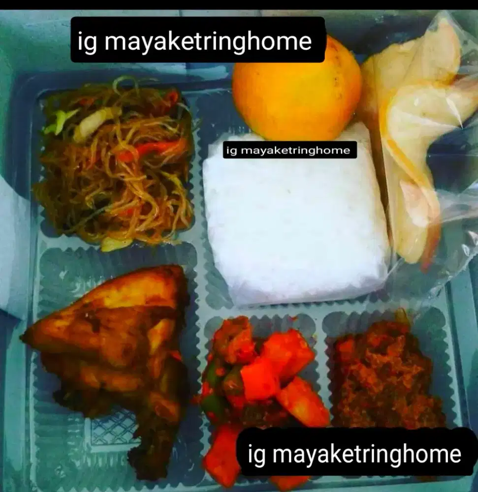 Kami menyediakan berbagai macam nasi kotak untuk berbagai acara