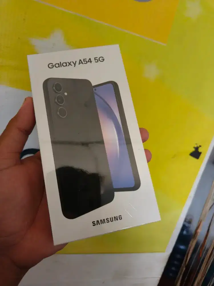 New Samsung galaxy A54 5G ram8/256 garansi resmi 1 tahun