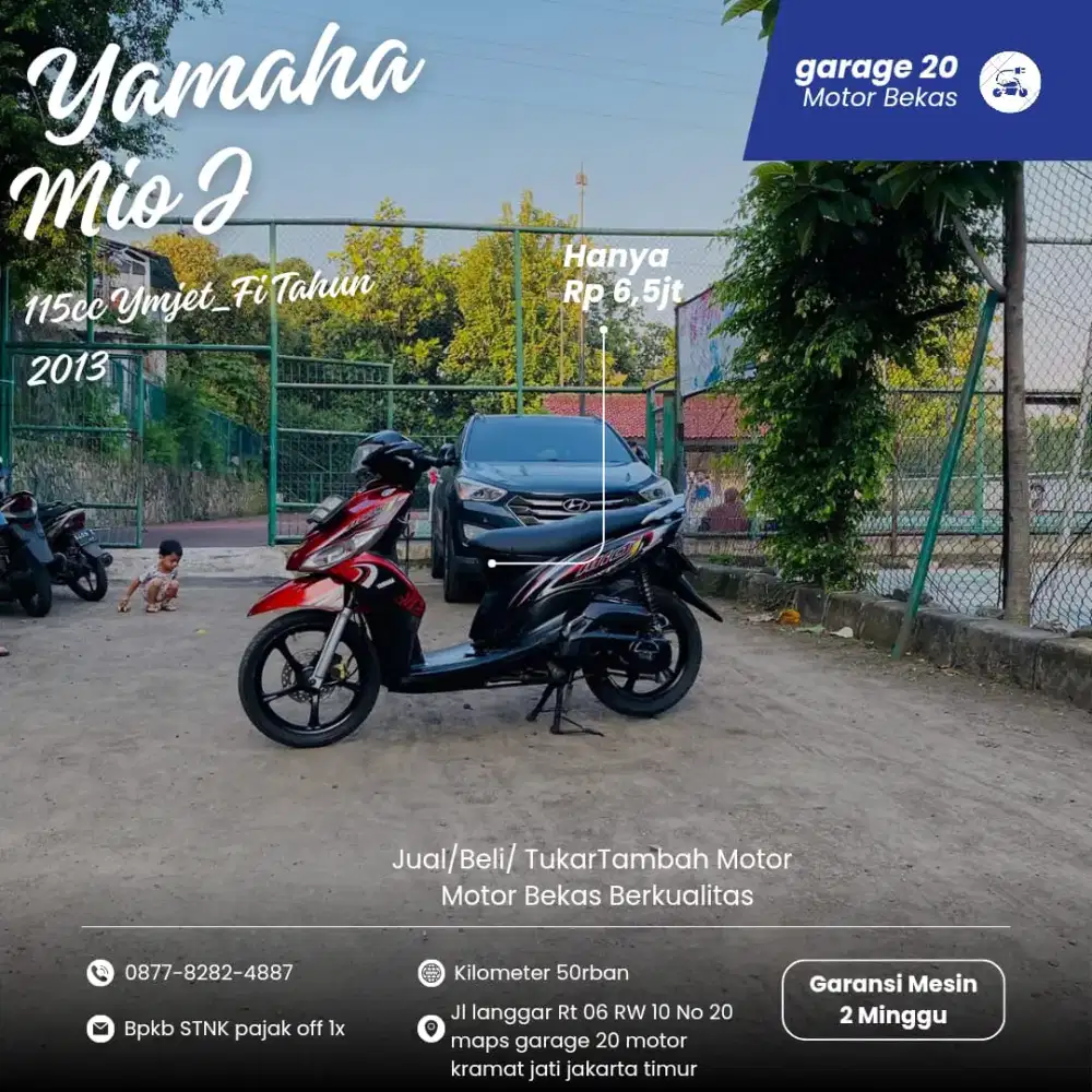 Yamaha Mio J 110cc Ymjet_Fi Tahun 2013