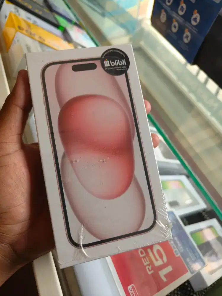 New iPhone 15 128gb garansi resmi 1 tahun ibox
