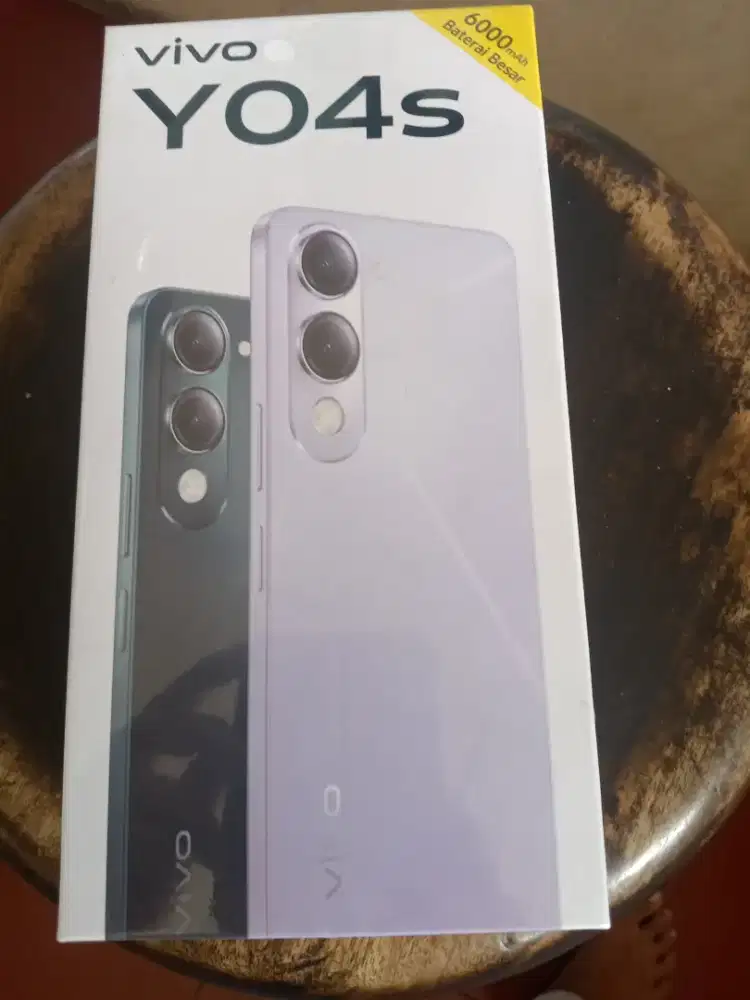 new vivo y04s 4/64 gransi 1thn