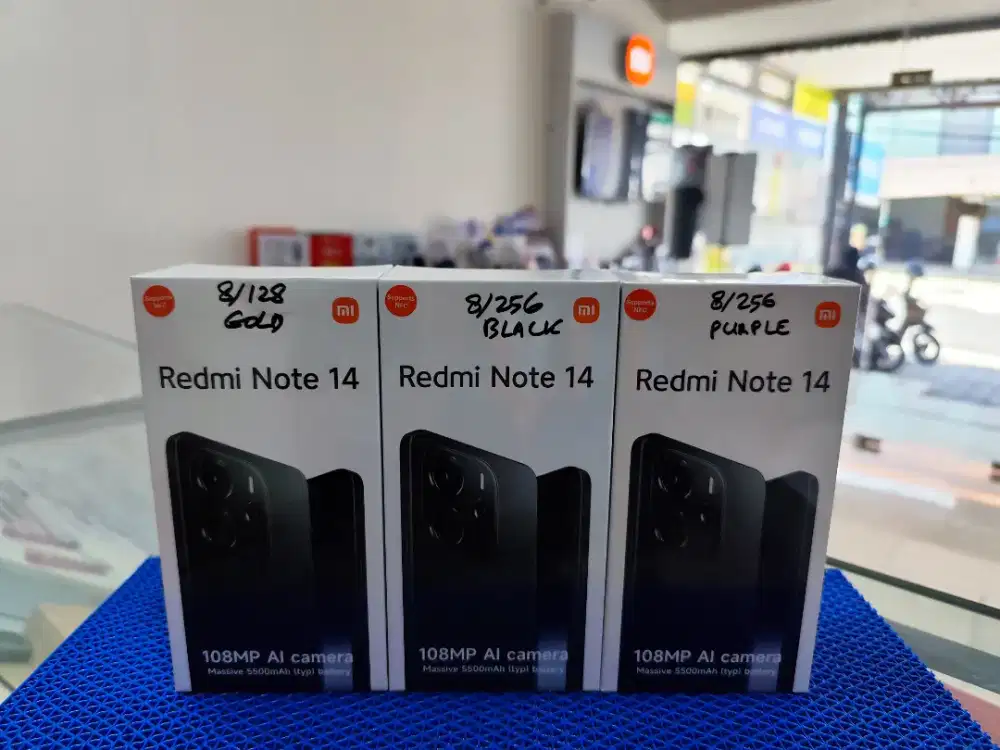 Redmi Note 14 4G New,TERMURAH,Garansi Resmi 15 Bulan,Bisa COD