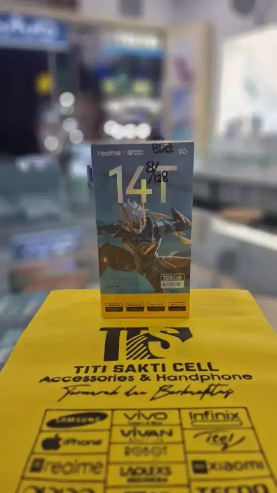 Realme 14t promo cuci gudang garansi 1 tahun segel pabrik