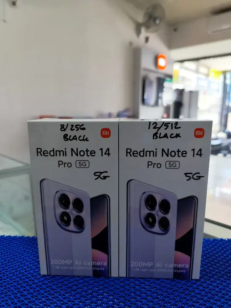 Redmi Note 14 PRO 5G New,TERMURAH,Garansi Resmi 15 Bulan,Bisa COD