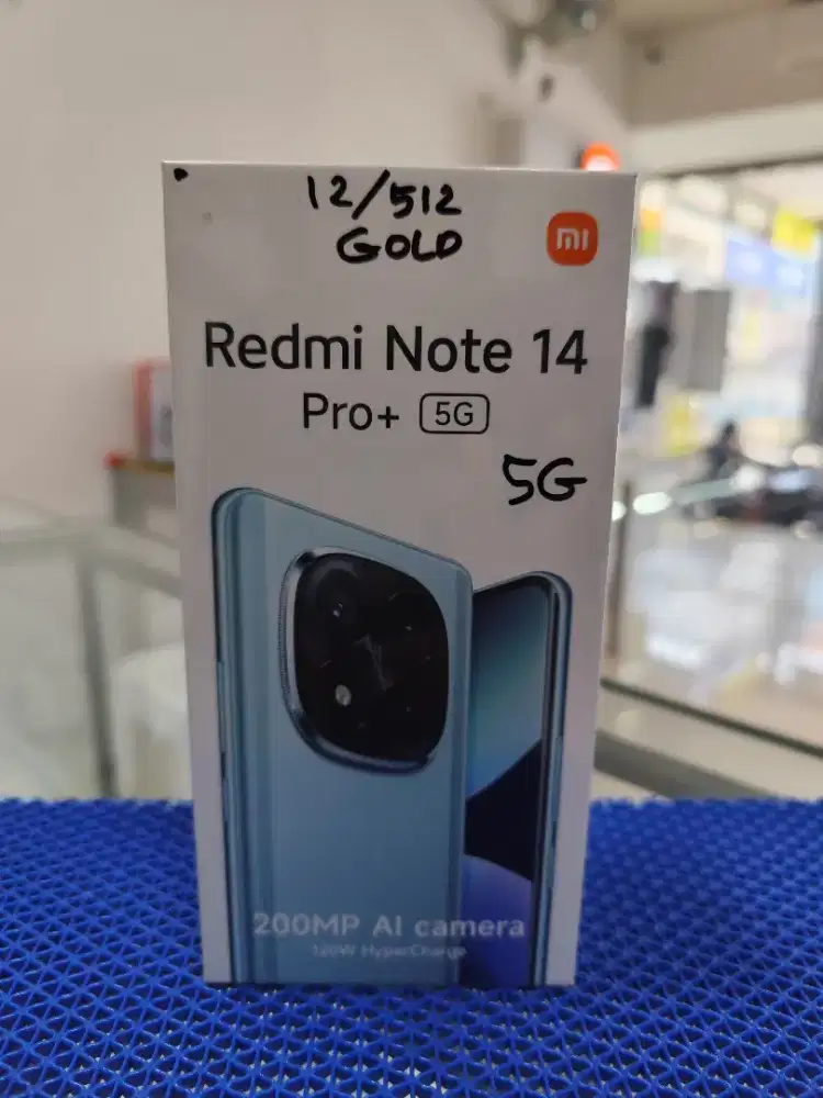 Redmi Note 14 PRO+ 5G New,TERMURAH,Garansi Resmi 15 Bulan,Bisa COD
