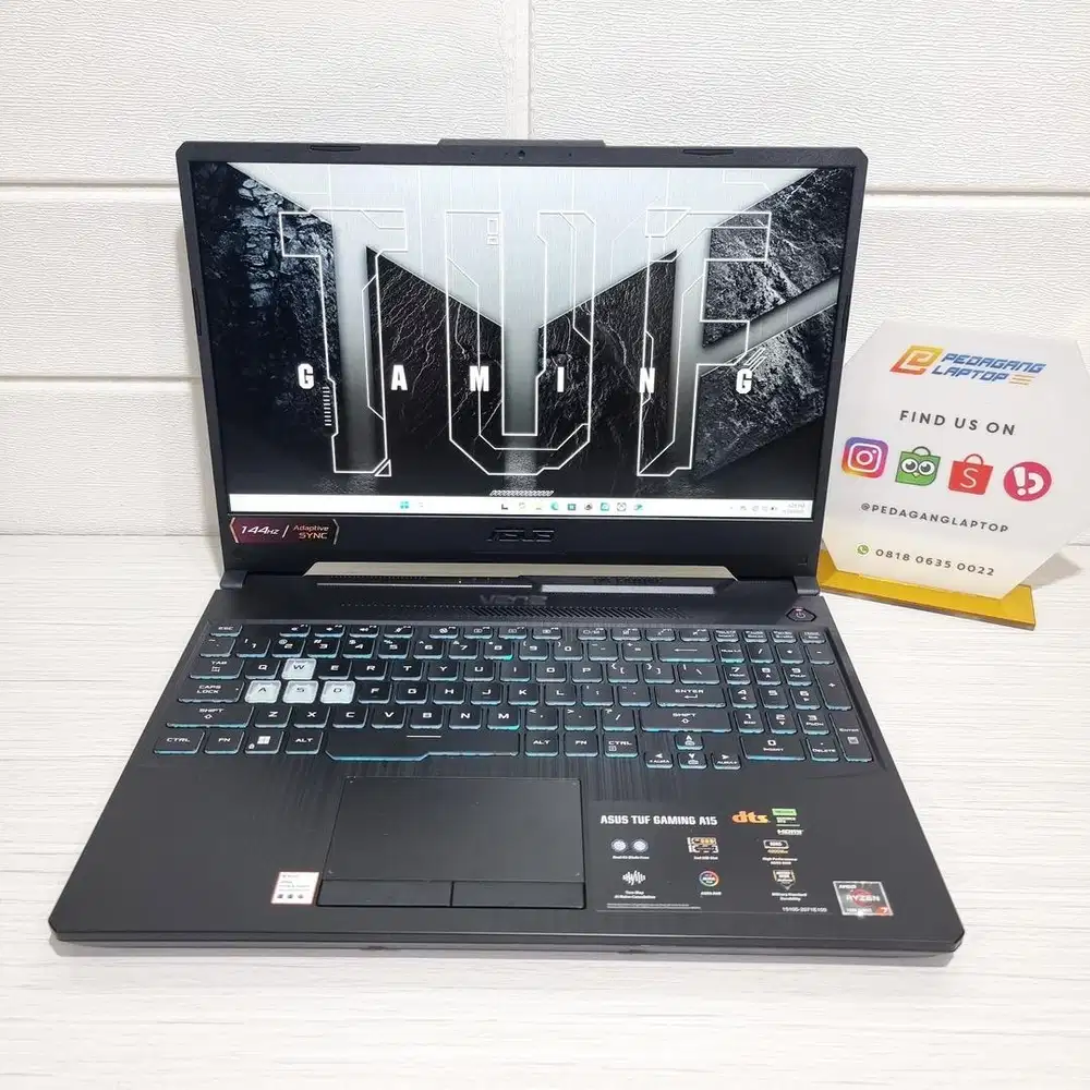 Laptop Asus Tuf Gaming A15 FA506NFR RYZEN 7-7435HS 16GB/512GB RTX 2050