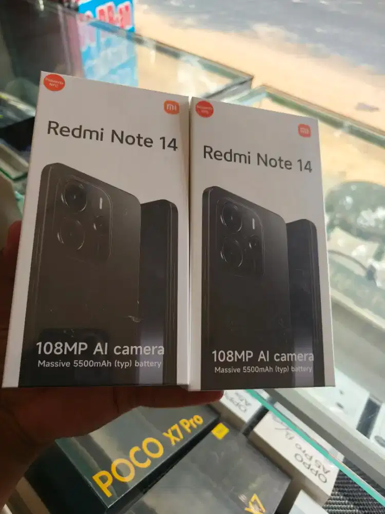 New Redminote 14 Ram8/128 garansi resmi 1 tahun