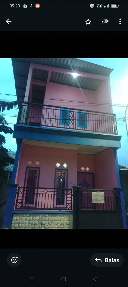 Rumah ukuran 4x10