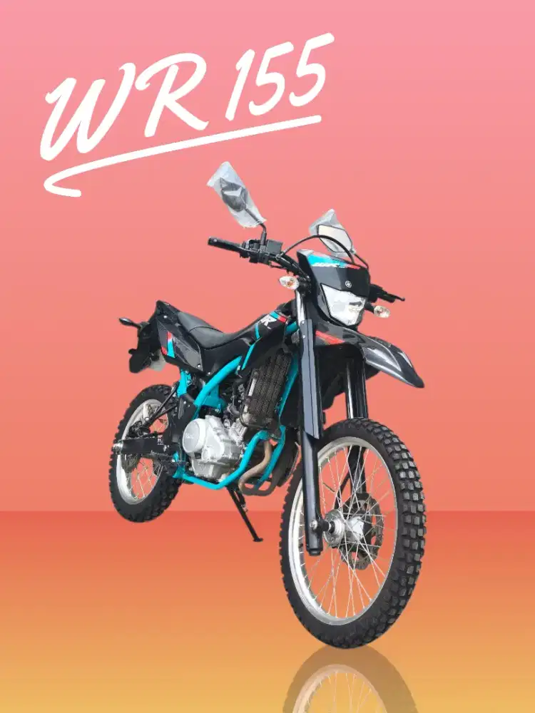 Dp mulai 1.5jt Yamaha WR 155 low km(Bi jelek ktp luar bs kredit) wr155