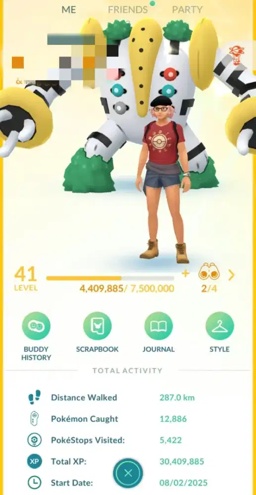 Akun Pokemon Go Instinct Lv. 41 (Jual Cepat!)
