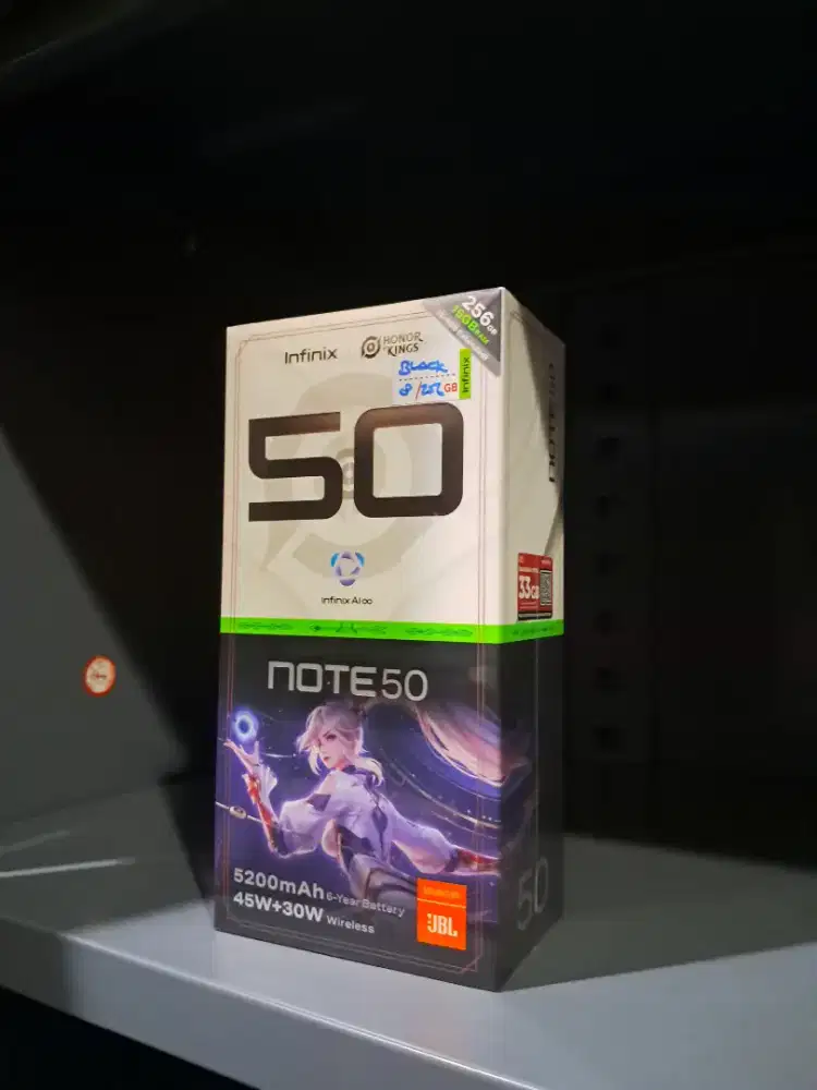 Jual infinix Note 50 8/256 New Garansi RESMI