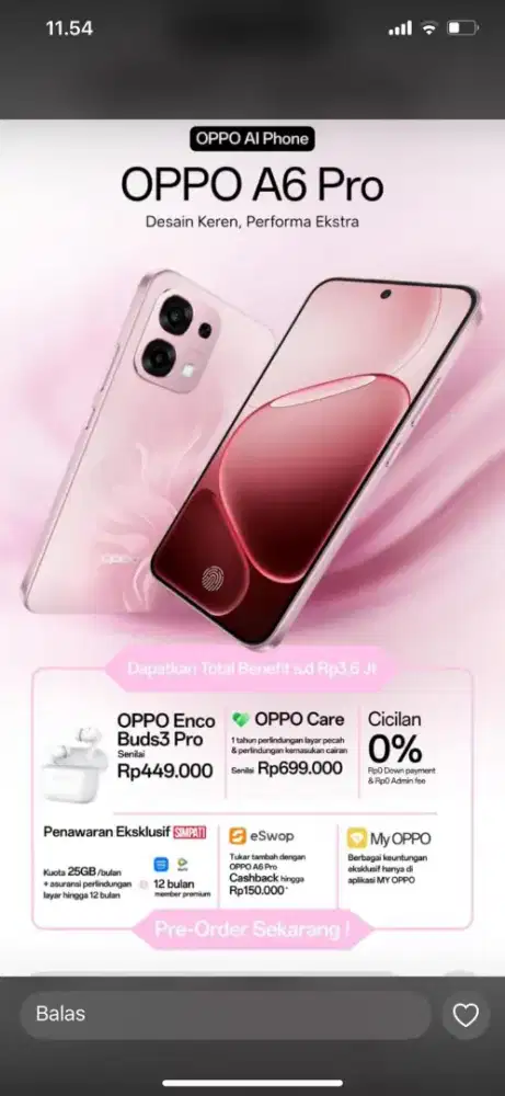 OPPO A6 PRO SERIES 8/128GB