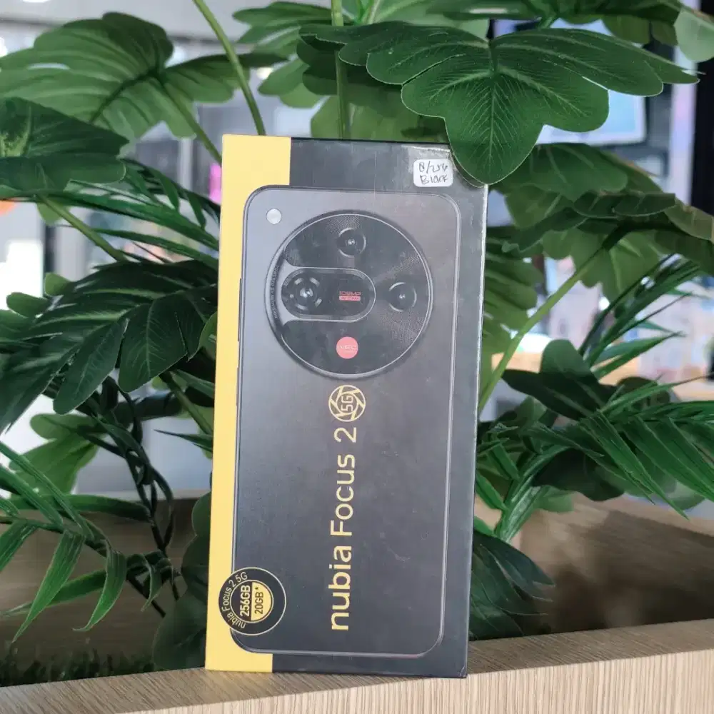 NUBIA FOCUS 2 5G R 8/256 GB, 2 JUTAAN KAMERA SUPER JERNIH
