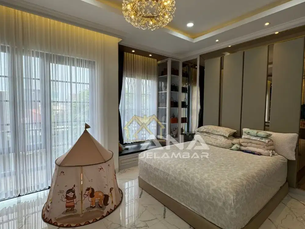 ANA RUMAH SEMIFURNISHED UK 5X15M KOMP KAVLING POLRI JELAMBAR ra