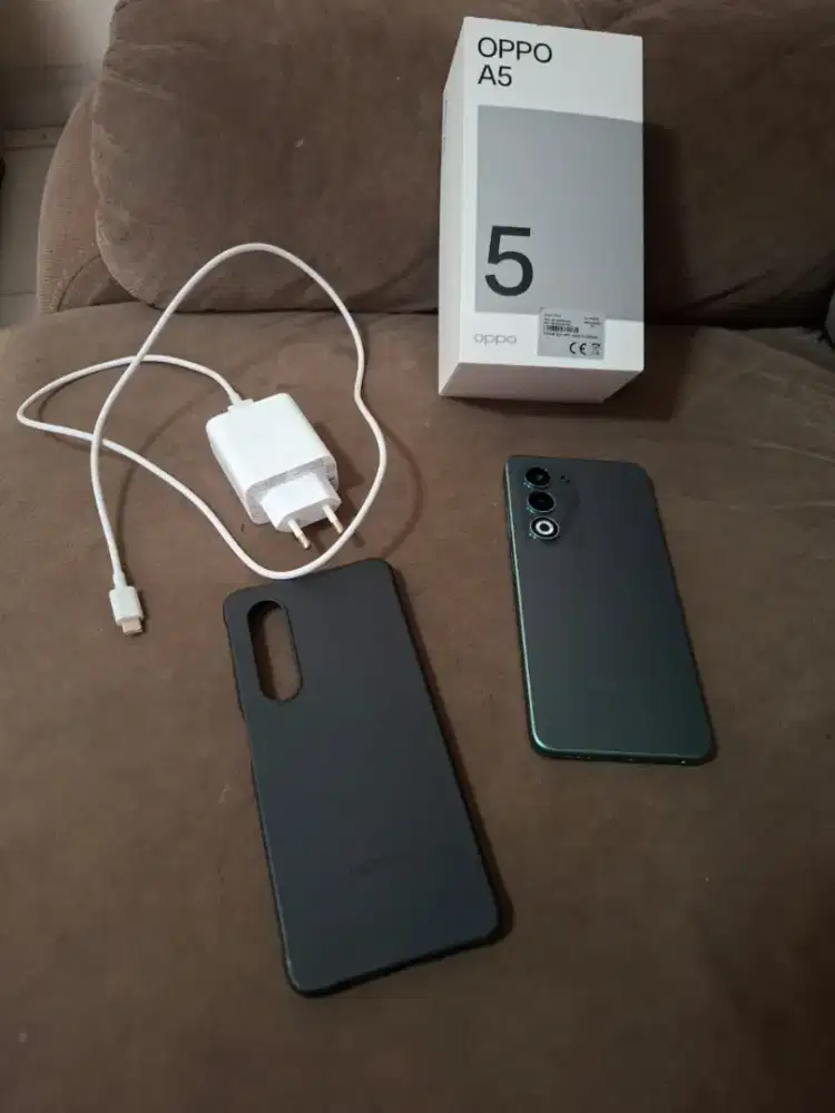 Dijual hp Oppo A5 NFC 2025..like new no minus fullset..pemakaian 2 bln
