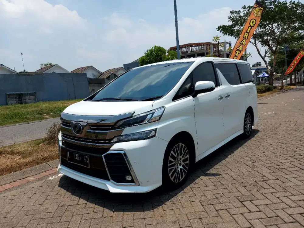 Toyota Vellfire 2.5 ZG premium sound automatic matik 2015