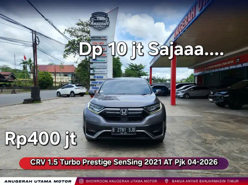 Dp10jt CRV 1.5 Turbo Prestige Sensing 2021 Automatic