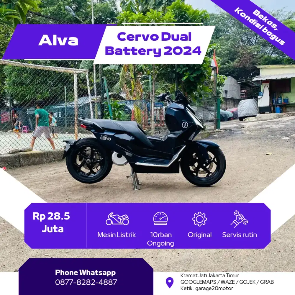 Molis Alva Cervo Dual Battery Tahun 2024