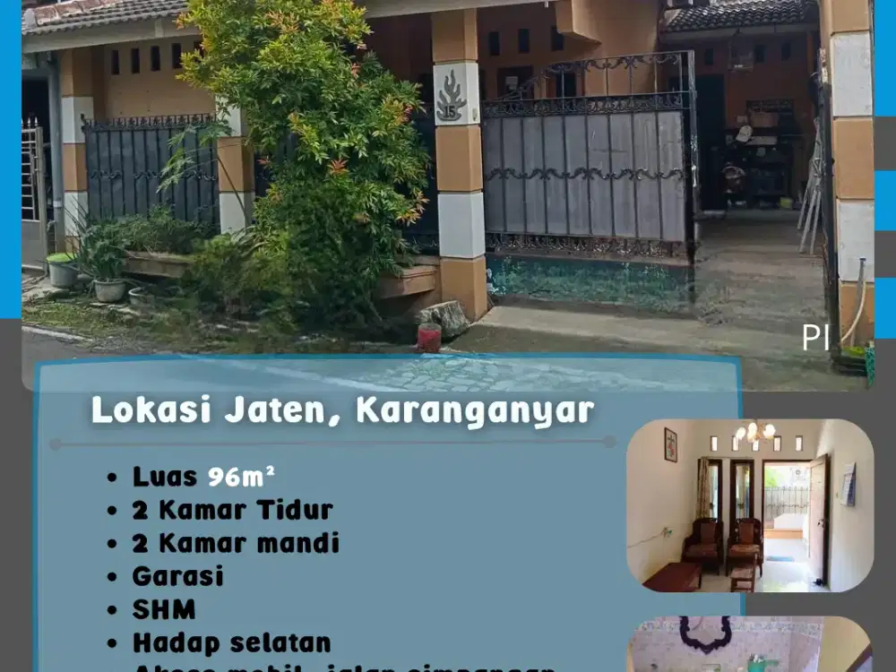 Rumah Strategis Dan Siap Huni di Jaten