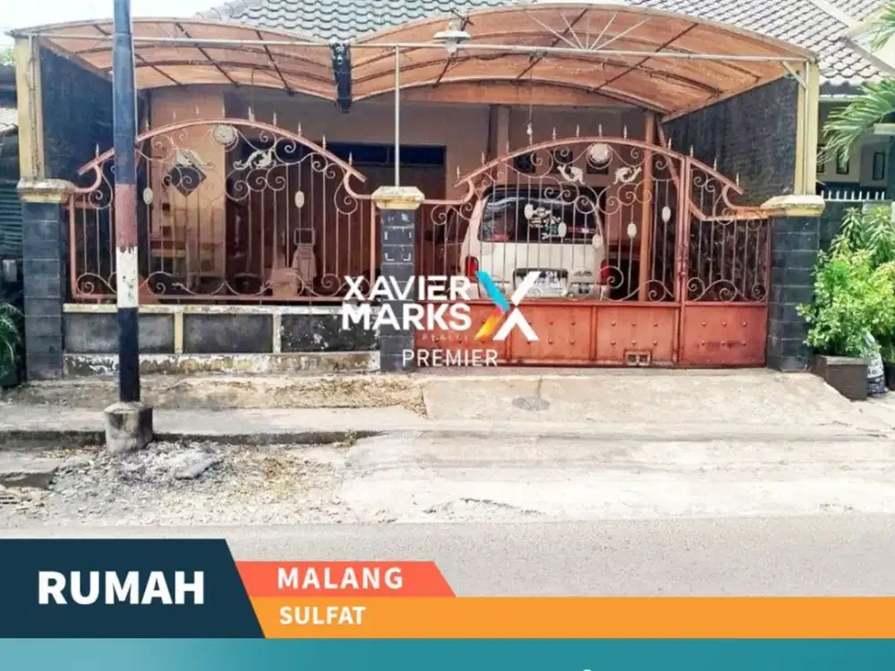 Rumah Modern Strategis untuk Usaha di Poros Jalan Sulfat Malang