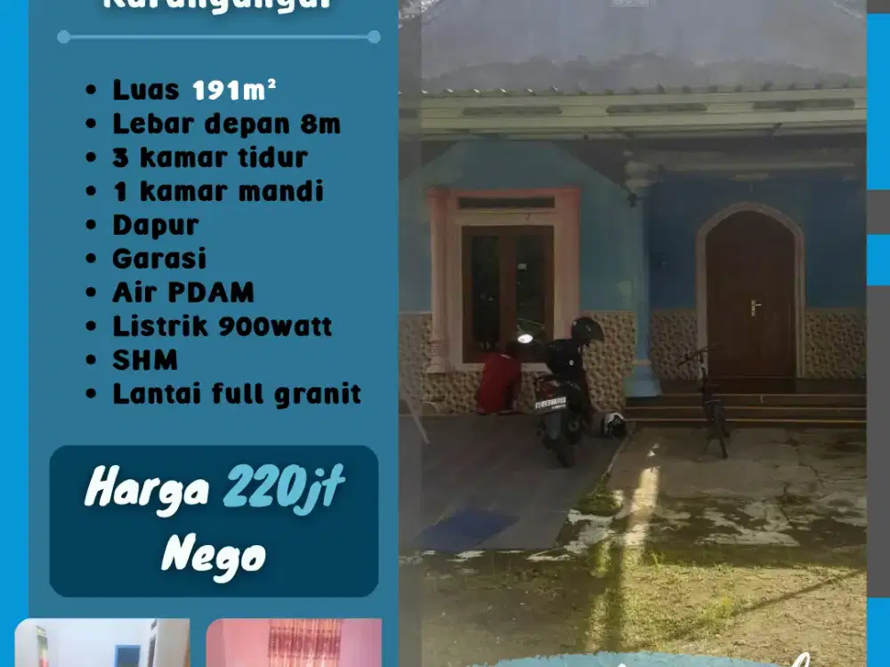 Rumah 220jt di Kerten Karanganyar