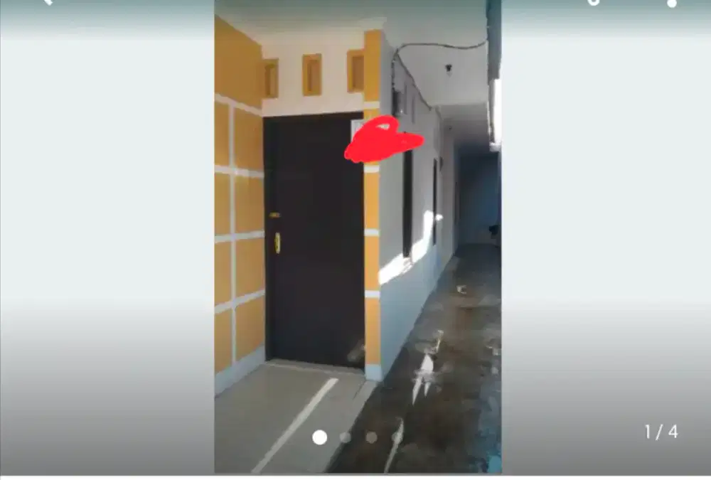 Di kontrakan petakan rumah