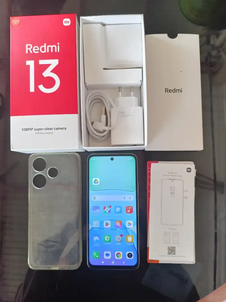 Redmi 13 8/256 seken masih bagus terawat