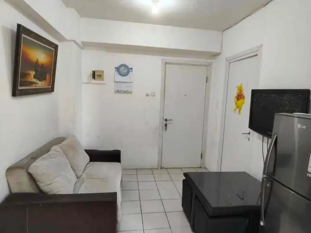 Apartemen Green Pramuka Sewa bulanan 2 kamar semi furnish
