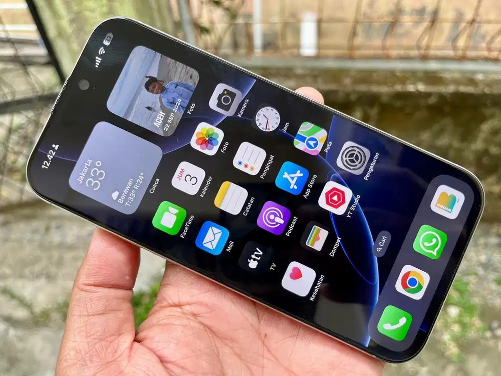 Iphone 16 Pro max 256gb second 2 mingguan