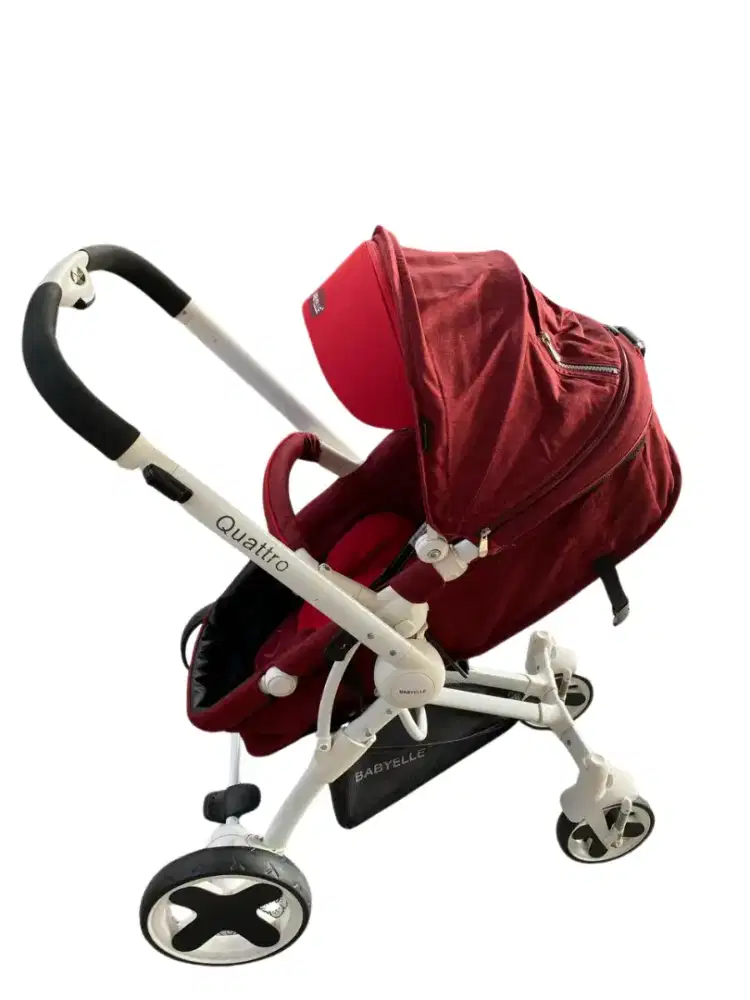 Preloved Stroller Bayi Newborn Baby Elle Quattro Like New