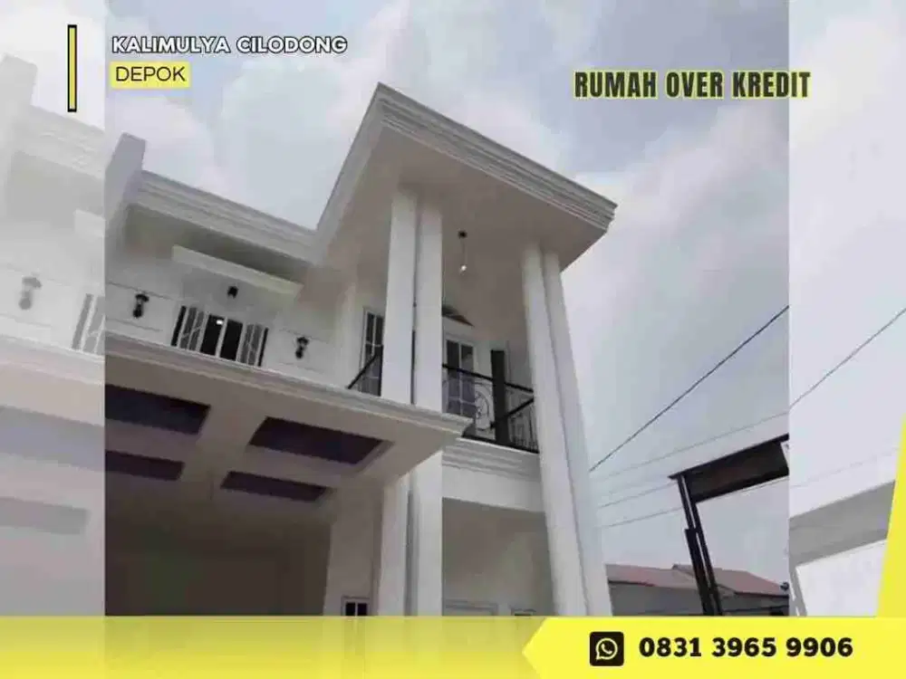 Over Kredit 2LT Full Furnish 129JT dkt stasiun di Kalimulya Depok