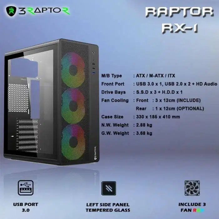 PAKETAN PC INTEL CORE I5 6500 FULLSET