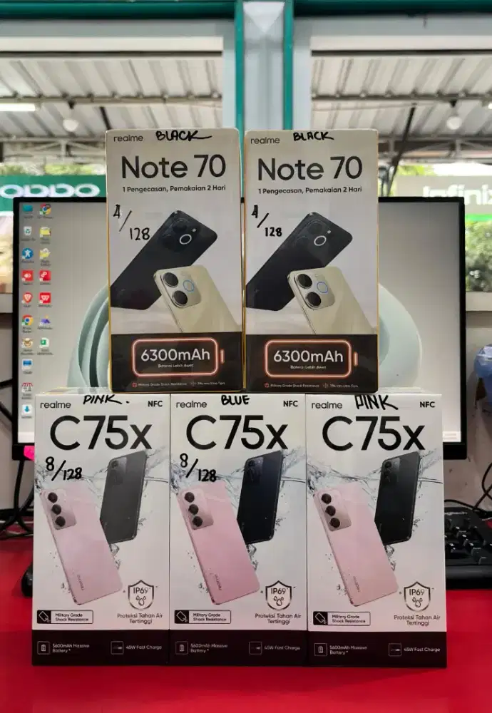 Realme C75x 8/128 New promo