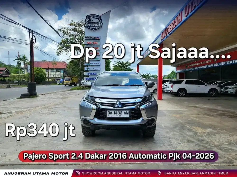 Dp20jt Pajero Sport Dakar 2016 Automatic