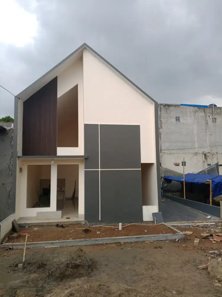 Rumah murah di Depok. Akses mobil, dekat jalan raya.