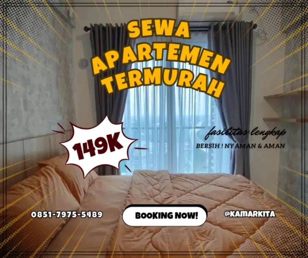 Sewa Apartemen Harian/Transit Sentra Timur Cakung Jakarta Termurah