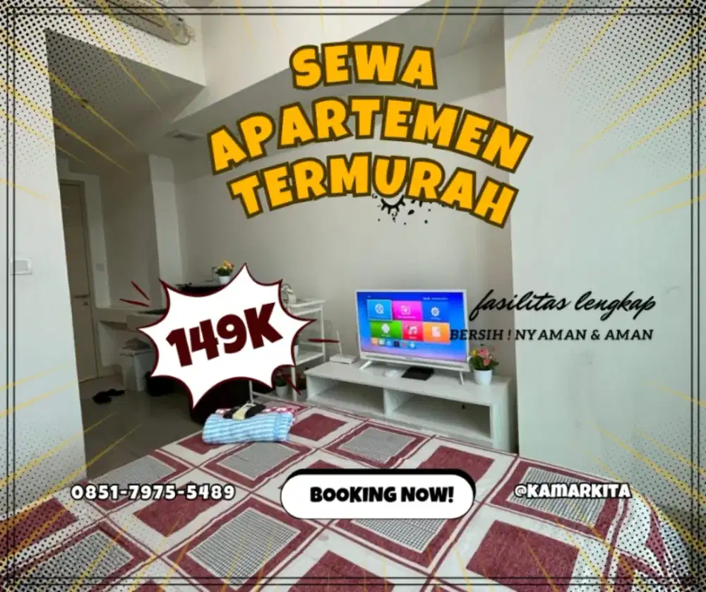 Sewa Apartemen Bekasi Patraland Urbano Harian/Transit Termurah