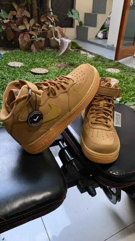 Air Force 1 Mid ‘07 WB - Flax Gum Light - Timberland Looks
