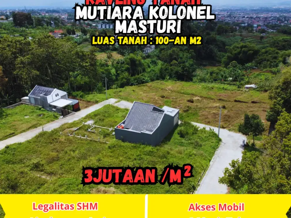 KAVLING TANAH MURAH CIMAHI CIPAGERAN LINGKUNGAN ASRI
