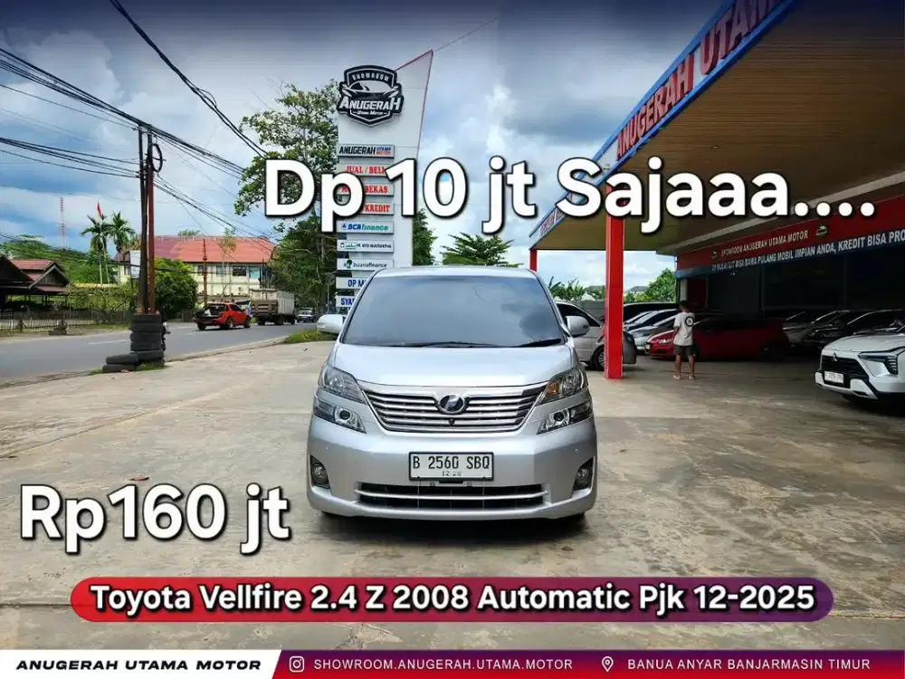 Dp10jt Vellfire 2.4 V 2008 Automatic