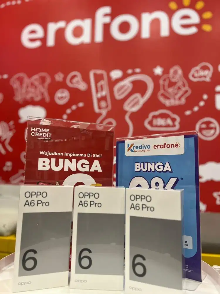 Oppo A6Pro(128GB) Bisa Kredit Cukup Ktp!!