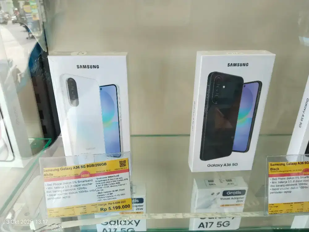 Samsung Galaxy A36 5G. Cicilan tanpa DP, Syarat KTP saja
