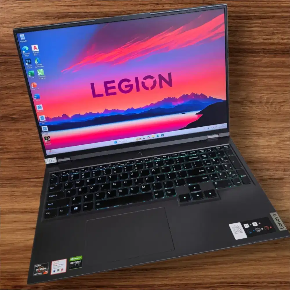 Laptop Lenovo Legion ryzen 7 rtx 3060