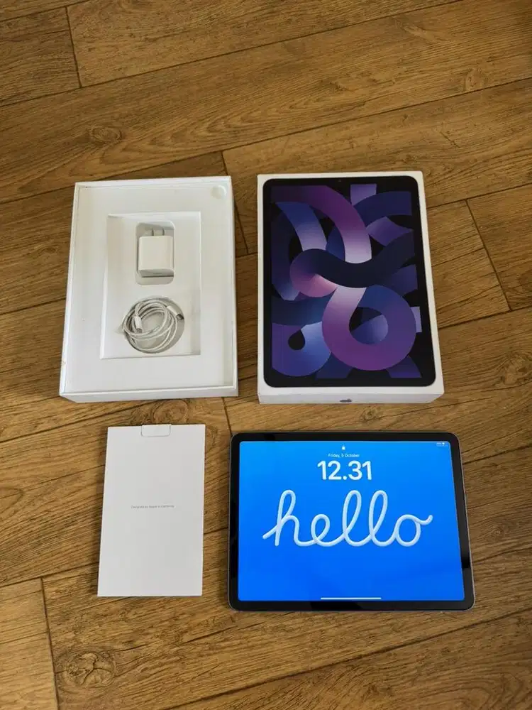 jual iPad air 5 256 gb wifi cellular