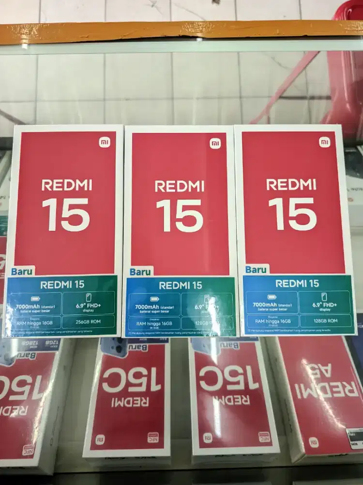 Turun harga!!! Redmi 15 baterai 7000mAh